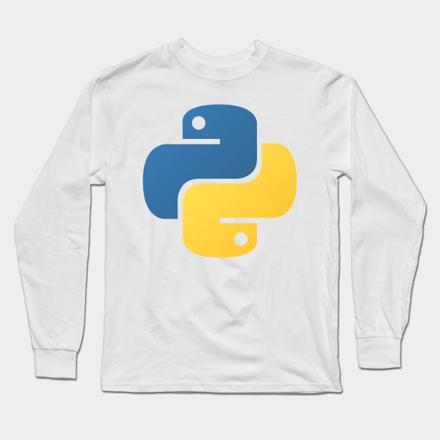 Python Logo Long Sleeve T-Shirt by ZUCCACIYECIBO